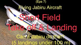 Jabiru short take off amp landing Can a Jabiru STOL  Flying Jabiru Aircraft Eps 7 44 [upl. by Mizuki23]