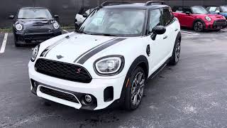 2024 Nanuq White MINI Cooper S Countryman with The Iconic Trim [upl. by Enyrat446]