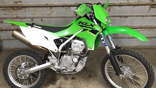 Kawasaki KLX300R REVIEW amp Upgrades [upl. by Oirretna857]