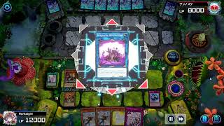 Masterduel new Aromage plants 60 cards vs new Lightsworn tearlament 60 cards [upl. by Anahsit461]