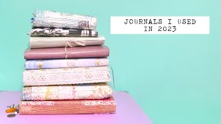 Journals I Used in 2023 [upl. by Akcinahs119]