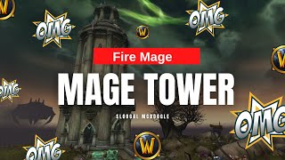 Fire Mage  Mage Tower Shadowlands 915 guide EASY [upl. by Odiug799]