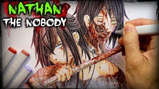 Nathan The Nobody STORY Creepypasta  Drawing [upl. by Aled]