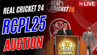 RCPL  IPL Mega Auction 2025 Live  Real Cricket 24 shorts shortsfeed [upl. by Isaac]