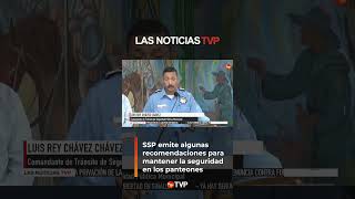 Recomendaciones de seguridad en el Día de Muertos  Las Noticias TVP [upl. by Shepp]