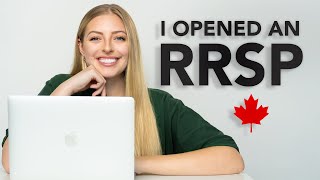 I Opened An RRSP My Registered Retirement Savings Plan Investment Strategy [upl. by Yrohcaz]