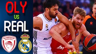 Olympiacos Piraeus  Real Madrid  Full Game Highlights [upl. by Courtney725]