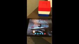 Amaryllo iCam HD RemoteControl Test on iPad Mini by Skype Chat [upl. by Ahrendt]