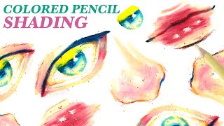 🖍 HIGH QUALITY quotCOLORED PENCILquot SHADING CLASS EFFICIENT TRICK 🖍 [upl. by Laks]