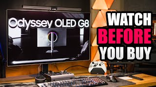 YOU MAY NOT Want To Buy The Samsung G80SD Odyssey OLED G8 Gaming Monitor  Heres Why [upl. by Russel]