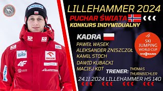 SKI JUMPING 2024 LILLEHAMMER HS 140 COMPETITION [upl. by Dimphia]