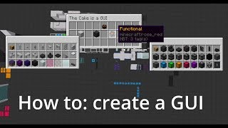 How to do your own GUIs with Datapacks [upl. by Lashondra]