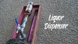 Support de Bouteille  Liquor Dispenser Homemade [upl. by Dewitt]