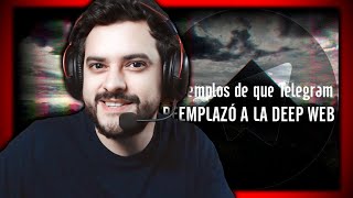 DROSS 3 EJEMPLOS QUE DEMUESTRAN QUE TELEGRAM REEMPLAZÓ A LA DEEP WEB REACCIÓN [upl. by Grath241]