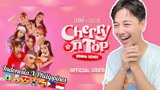 BINI amp Agnez Mo  Cherry On Top BiniMo Remix feat AGNEZ MO Official Video  REACTION [upl. by Hendry205]