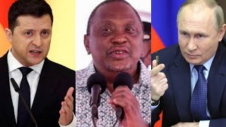 KENYANS ON RUSSIA UKRAINE INVASIONS FT PUTIN FT UHURU KENYATTAUDUDU COMEDY [upl. by Eiten688]