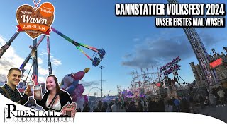 Cannstatter Volksfest 2024  unser erstes Mal Wasen in Stuttgart  VLog [upl. by Newel213]