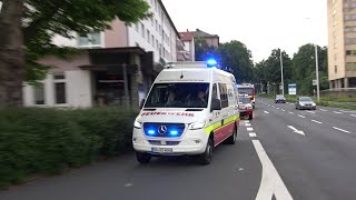 RobotikLeitwagen Feuerwehrbereitschaft 3 Dortmund Regierungsbezirk Arnsberg in Hagen [upl. by Rebak]