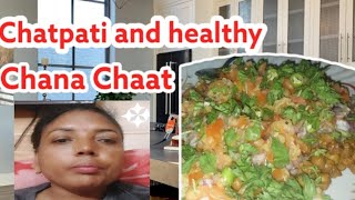 vlog 161 काले चने की चटपटी चाट  kale chane ki chaat  youtuber kavita verma 🌈 [upl. by Yrahk]