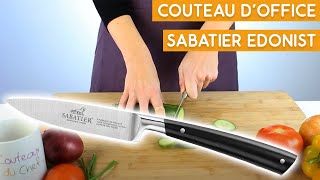 Présentation du couteau doffice Sabatier Edonist  Couteauxduchef [upl. by Ayam]