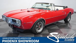 1967 Pontiac Firebird 400 Convertible for sale  1294 PHX [upl. by Gilchrist]