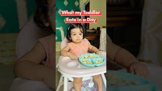 What my 1 Year Toddler Eats in a Day 🍓shorts [upl. by Florrie]