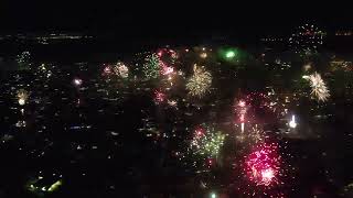 2024 New Years Eve Oahu Fire Works [upl. by Dynah]