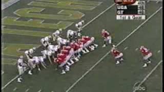 1999 GTUGA Jasper Sanks Fumble [upl. by Yedorb601]