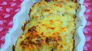 غراتان الزهرة الشوفلور بالبيشاميل بطريقة سهلة Gratin de choux fleur [upl. by Oliver]