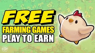 5 Free To Play Crypto Farming Games [upl. by Ardnic778]