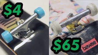 32MM TECHDECK VS FINGERBOARD TRUCKS [upl. by Gnouhk924]