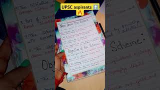 Namo scheme for UPSC ⬆️🔥  Namo scheme ⬆️🔥motivation [upl. by Shum]