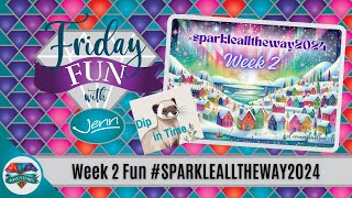 Week 2 SPARKLEALLTHEWAY2024  Lets Sparkle Our Way to 2025  Diamond Painting Event [upl. by Phare]