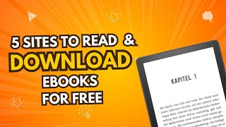 5 SITES TO READ AND DOWNLOAD EBOOKS FOR FREE [upl. by Nadiya]