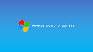 Taking a look at Windows Server 2012 Build 8013 [upl. by Gabbert]