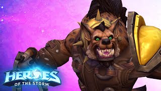 Learning To Hog Around  Heroes of the Storm Hots Hogger Gameplay [upl. by Wittenburg]