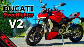 Ducati Streetfighter V2  Forget The V4 Version 👌 [upl. by Ax]