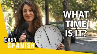 How to Tell the Time in Spanish  Super Easy Spanish 95 [upl. by Eustashe745]