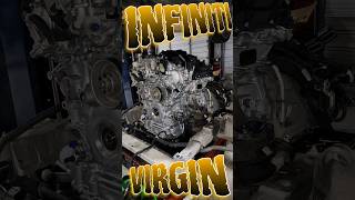 TWIN TURBO V6 ENGINE REMOVED shorts auto mechanic [upl. by Yenttihw]