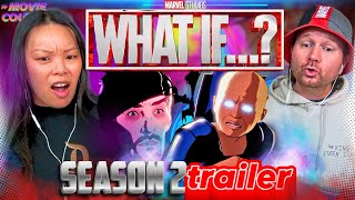 Marvels What If S2 Official Trailer  Reaction amp Review  MCU [upl. by Asyla]