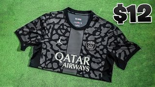 MEJOR PAGINA PARA COMPRAR CAMISETAS DE FUTBOL BARATAS PSG 202324 Third Kit Review ZVbest1 [upl. by Meihar234]