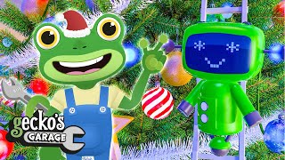 Deck The Halls｜Geckos Garage｜Christmas Songs and Nursery Rhymes For Kids｜Fun Videos For Toddlers [upl. by Janek]