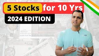 5 Stocks for Next 10 Years  Best Stock to buy for Long Term in 2024  Rohit Tripathi [upl. by Tillford441]