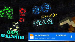 Ores Brillantes para Minecraft pe 119 [upl. by Alysa]