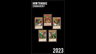 Yugioh Duel Links  HOW to make Exodia Deck [upl. by Lydon]