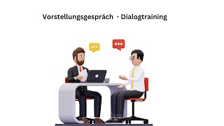 Praxisnahes Deutschlernen Vorstellungsgespräch simuliert  Dialog [upl. by Noel]