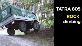 Tatra 805  offroad rock climbing [upl. by Isadore]