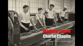 Charlie Chaplin  Factory Scene  Modern Times 1936 [upl. by Ymaj338]