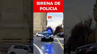 Sonido de Sirena de Policia policia siren [upl. by Llezniuq]