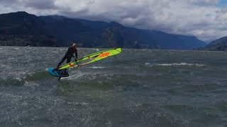 GORGE WINDFOILING 2023 GREG GLAZIER foiling on SLINGSHOT and GOYA WINDSURFING gear [upl. by Bosch474]